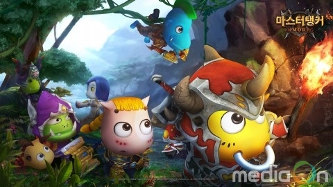 웹젠, 신작 모바일 게임 ‘마스터탱커’ 게임캐릭터 일러스트 공개