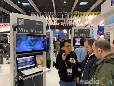 비주얼캠프, MWC 2019서 모바일 광고 시선분석 기술 공개