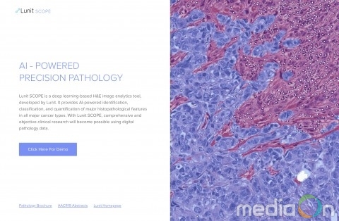 루닛, 미국암학회서 초록 2편 발표… AI 분석으로 항암제 반응 예측 시대 열어