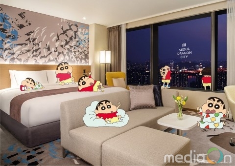 호텔 서울드래곤시티, 가정의 달 맞아 ‘짱구는 못말려’ 콘셉트룸 및 특별 패키지 선보여